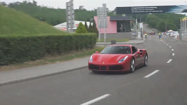 Ferrari 488 GTB - Start Up Sound, Revs & Acceleration