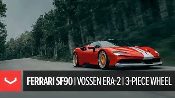 Феррари SF90 Страдейл | Трехкомпонентные колеса Vossen ERA-2 | Энвижн Моторинг