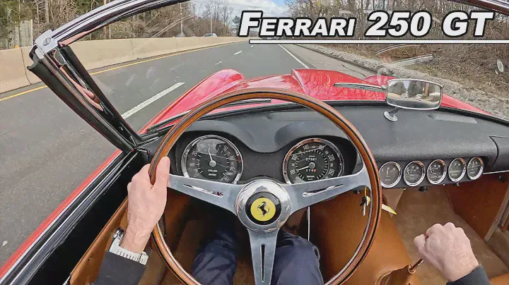 Driving The Ferrari 250 GT California Spyder - Italian V12 Sound (POV Binaural Audio)