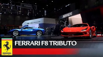 Ferrari F8 Tributo unveiled in Geneva