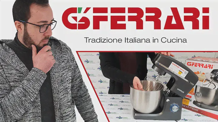 Planetaria Impastatrice Pastaio 10&Lode Professionale 2 in 1 Stendi Pasta 2200W G3 Ferrari Unboxing