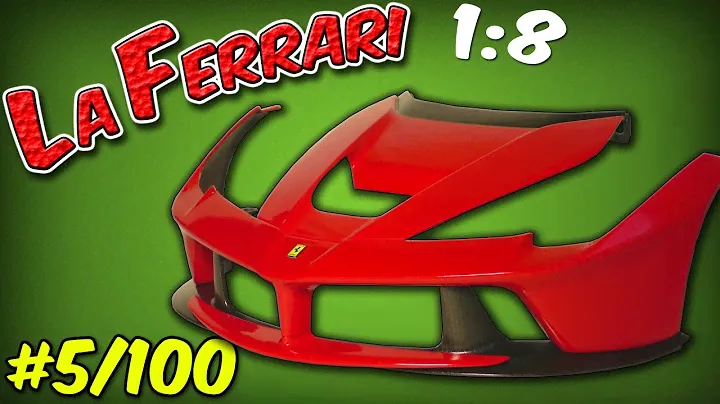 Феррари Ла Феррари сборная модель 1:8, журнал, подписка, партворк (Ferrari LaFerrari Centauria) #5