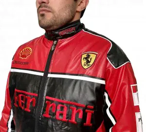 Мужская куртка Ferrari – спортивный стиль с городской эргономикой. Для мотосезона и на каждый день №503-1