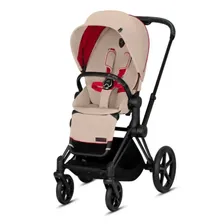 Cybex Priam III прогулочная коляска, Ferrari Silver Grey шасси Matt Black