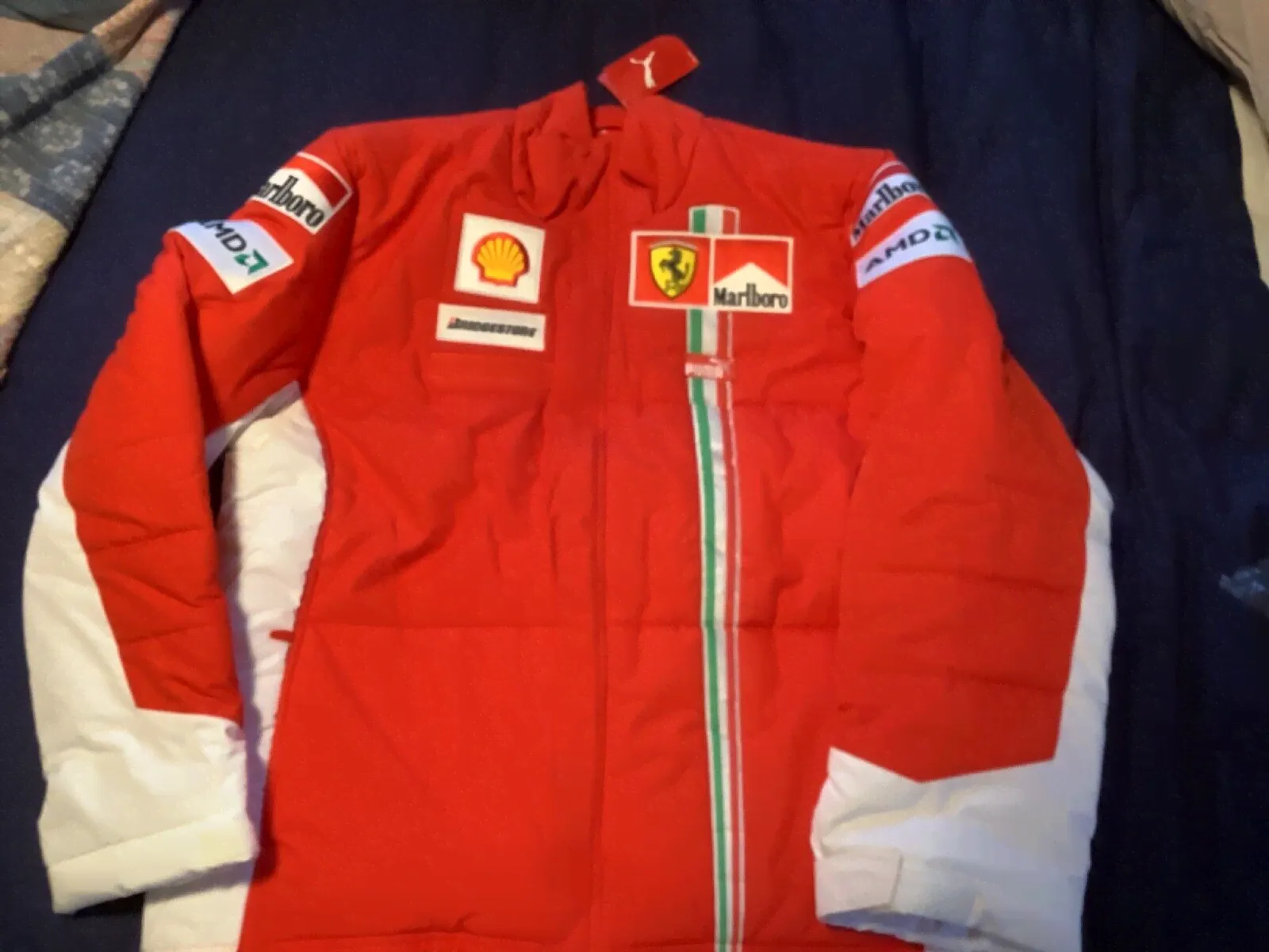 2007 Ferrari Marlboro winter jacket team issue-0