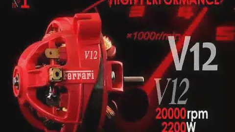 BaByliss Volare with Ferrari engine.wmv