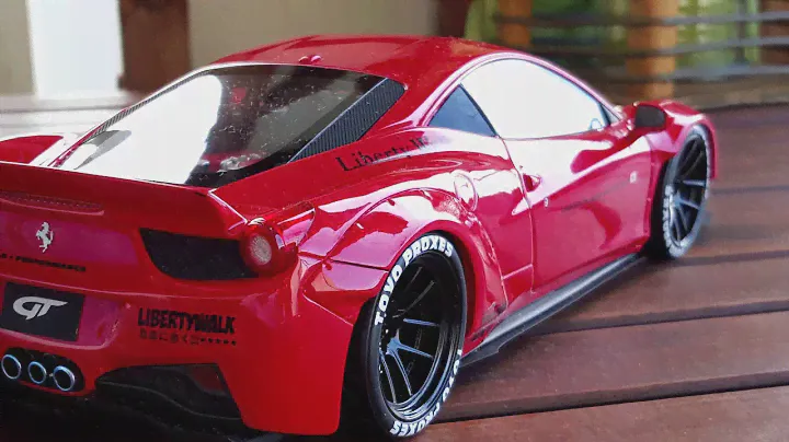 Car Porn Ferrari 458 Liberty Walk