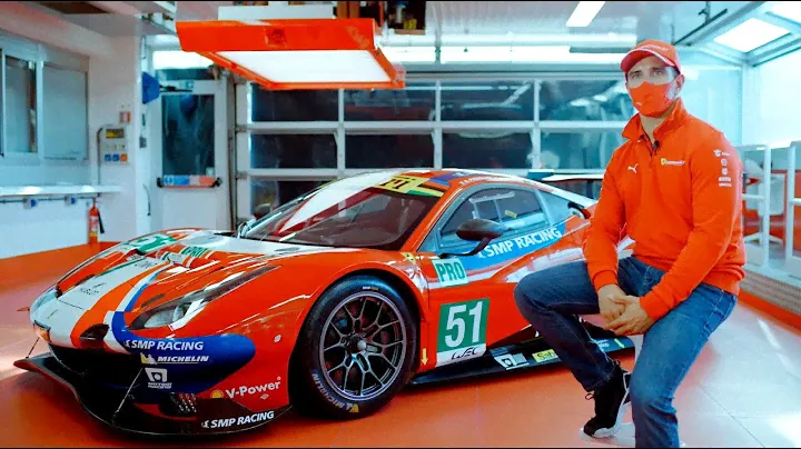 What does a real Ferrari racing driver think of the Technic version of his racing car?