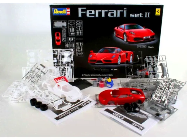 Сборная модель Набор Автомобили Ferrari Enzo и F430 лучшая цена!-0