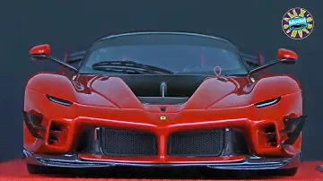 Teaser of amazing 1/18 scale model of Ferrari FXX K Evo from BBR Models.
