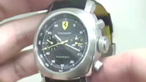 Panerai Ferrari Granturismo Chronograph (model FER00008) Review