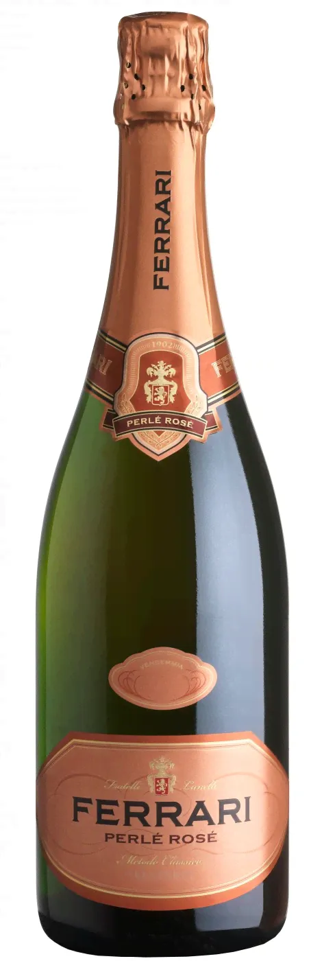 Игристое вино Ferrari Perle Rose Brut 2003, Trento DOC, gift box
