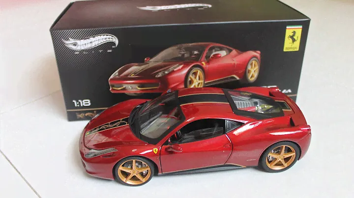 [Unboxing] 1:18 Ferrari 458 Italia China Edition by Hotwheels Elite