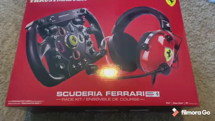 Thrustmaster Ferrari Race Kit unboxing w/ lap around Austria