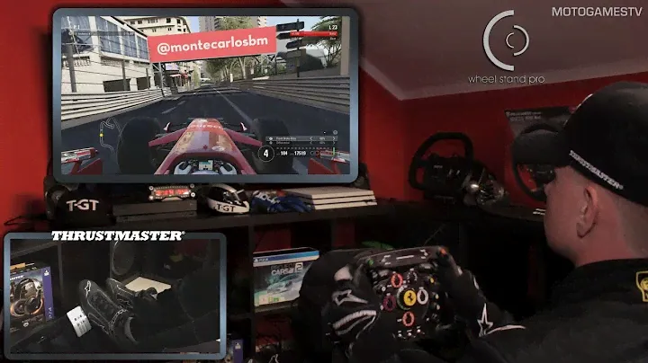 Wheel Stand Pro with Thrustmaster T-GT Wheel and Ferrari F1 Wheel Add-On [F1 2017]