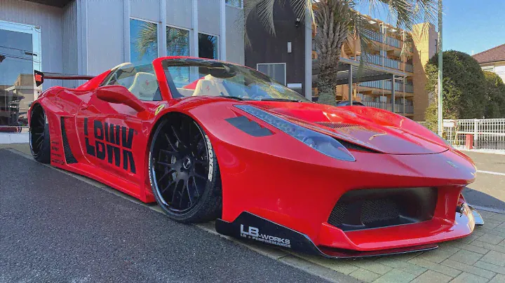 Ferrari 458 GT LB-Silhouette WORKS Liberty Walk リバティーウォーク