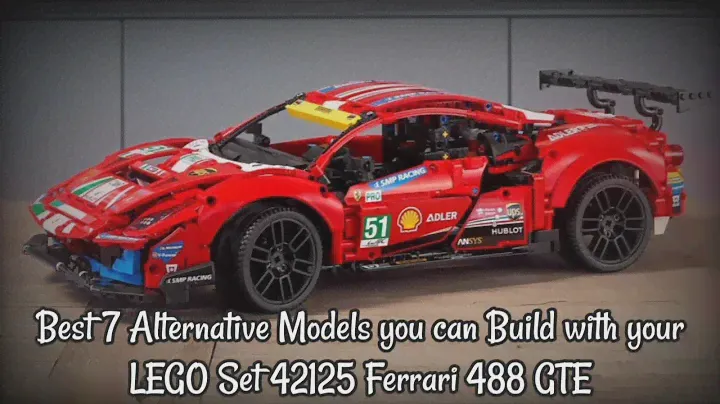 Best 7 Alternative Models you can Build with your LEGO Set 42125 Ferrari 488 GTE