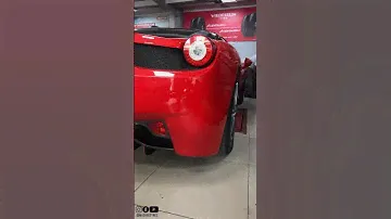 Ferrari 458 Italia || Pirelli P-Zero Tyres || Madhus Tyre Centre || Bangalore