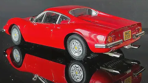 [Full build] Make It Ferrari Dino 246GT 1/24 Scale step by step (Fujimi)