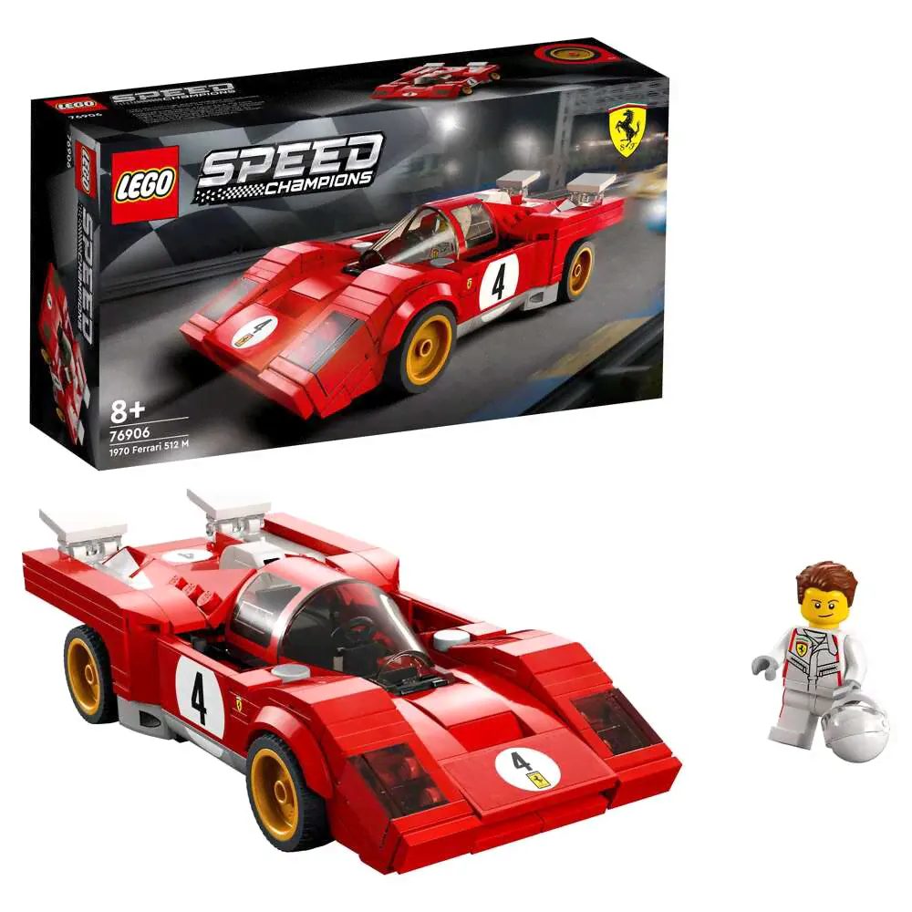 Конструктор LEGO Speed Champions 76906 1970 Ferrari 512 M-0