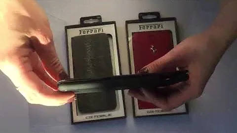Чехол книжка Ferrari Leather F12 Booktype