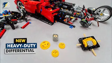 New heavy-duty differential in the LEGO Technic 42143 Ferrari Daytona SP3 set!