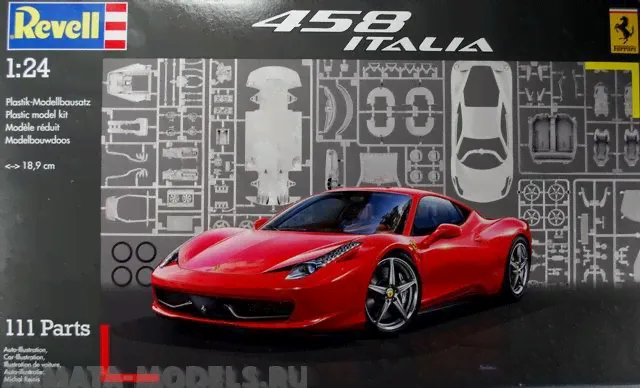 07141  Ferrari 458 Italia Revell-0