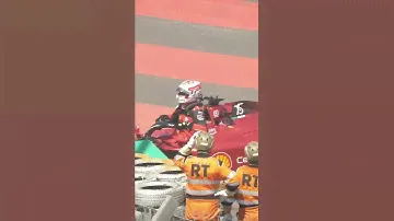 Just pain, Just pain. #f1 #formula1 #formula1edit #leclerc #crash #sad