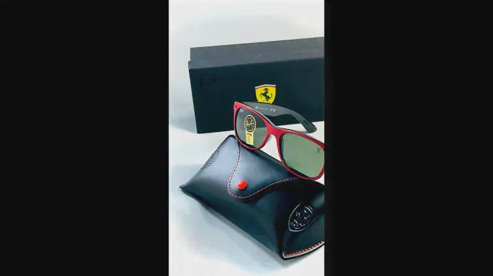 Ray Ban Scuderia Ferrari RB2132M F63931 55 Rojo Verde