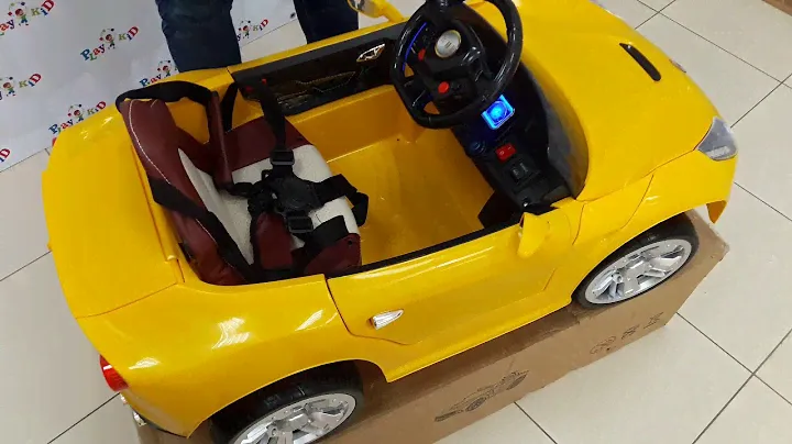 Сборка детского электромобиля Ferrari O222OO