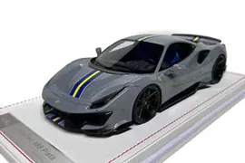 FERRARI NOVITEC 488 PISTA GRIGIO 2023 FERRO GREY LIMITED 43/66 / ФЕРРАРИ НОВИТЕК ПИСТА СЕРЫЙ*