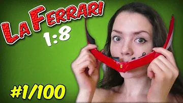 Феррари Ла Феррари сборная модель 1:8, журнал, подписка, партворк (Ferrari LaFerrari Centauria) #1