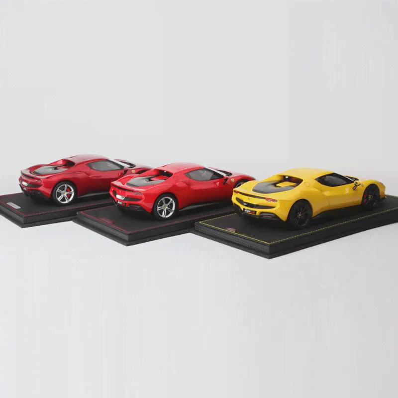 BBR 1:18 для Ferrari 296 GTB Ограниченная серия имитация полимерного сплава статическая модель автомобиля игрушки подарок (art.: 3920bf0258481)-2