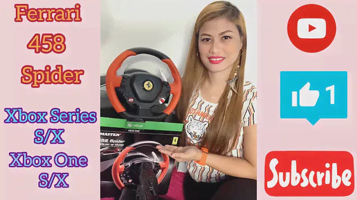 Ferrari 458 Spider Steering Wheel Unboxing for Xbox Series S/X & Xbox One S/X #Ferrari458_Spider