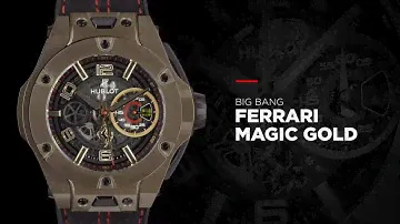 HUBLOT - BIG BANG FERRARI MAGIC GOLD