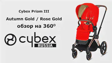 Cybex Priam III, Autumn Gold (прогулочная) - обзор на 360 градусов