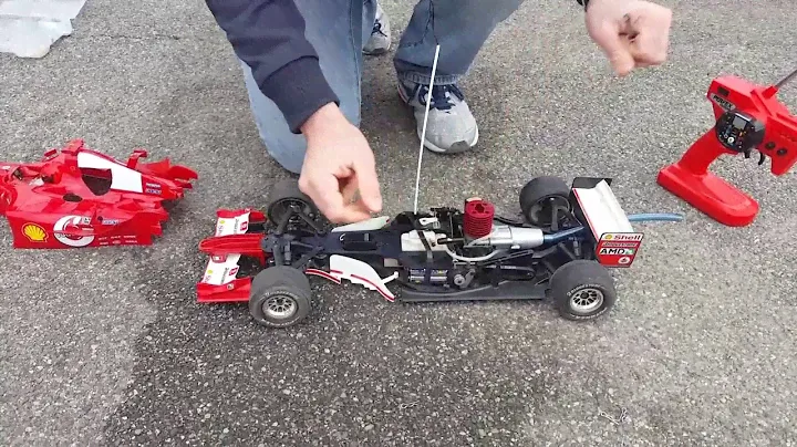Ferrari F2004 Kyosho a scoppio | Collaudo | Parte 2