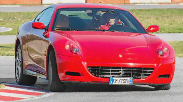 FERRARI 612 SCAGLIETTI - REVIEW, REV and laps on track 2015 HQ